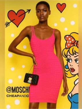 Moschino Cheap and Chic Pink Dress